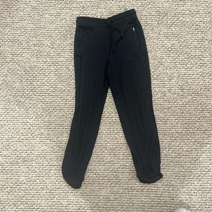 black sweatpants